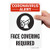 SmartSign Coronavirus Alert - Face Covering Required Sign - 7 x 10 Plastic