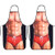 Listenman Funny Aprons  2 Pack Cooking Kitchen Apron for Men Women Chef  Novelty Muscle Masculine Man Chef Waiter Waitress Apron Cooking Grilling Baki
