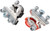 Car Battery Terminal Connectors - Bentrance Battery Cable Terminals Clamps Connectors  Negative and Positive  Good Contact  Corrosion Resistance  1 Pa