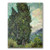 Cypresses, 1889 by Vincent van Gogh, 24x32-Inch Canvas Wall Art