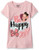 Jojo Siwa girls Jojo Siwa Short Sleeve T-shirt T Shirt  Light Pink  Small US