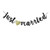 Just Married Banner  Black Wedding Party Sign  Bachelorette-Bridal Shower-Engagement Party Decors Supplies