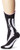 K- Bell Womens Wide Mouth Leg Eating Novelty Casual Crew Socks  Zebra -Black-  Shoe Size 4-10