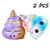 MALLMALL6 2Pcs Unicorn Poo Emoji Squishy Slow Rising Jumbo Squeeze Toy Cartoon Cream Scented Stress Reliever Gift, Hop Props Sensory Squishy, Cute Kawaii Gift for Kids Adult MALLMALL6 2Pcs Unicorn Poo Emoji Squishy Slow Rising Jumbo Squeeze Toy Cartoon Cream Scented Stress Reliever Gift, Hop Props Sensory Squishy, Cute Kawaii Gift for Kids Adult