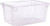 Carlisle 1062307 StorPlus Stackable Food Storage Container, 16.6 Gallon, Clear