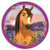 Spirit Riding Free Round Plates  9 - 8 Pcs-