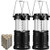 AMIR LED Camping Lantern, 2 Pack Portable Hurricane Lantern Outdoor, Tent Lights with Super Bright 30 LEDs, Survival Kit for Emergency, Hiking, Storm, Outage, Collapsible, (6 AA Batteries Included)