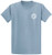 Koloa Surf--tm--2 Side Honu Hawaiian Turtle T-Shirt-StoneBlue-w-M