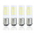 Lamsky BA15D LED Double Contact Bayonet Base Sewing Machine Bulb 120 Volts T3-T4-C7-S6 4W Daylight 6000K LED 40W Halogen Replacement Bulb No-Dimmable