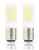 Lamsky BA15D LED Double Contact Bayonet Base Sewing Machine Bulb 120 Volts T3-T4-C7-S6 4W Daylight 6000K LED 40W Halogen Replacement Bulb No-Dimmable