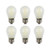 OPALRAY Dimmable A15 -G45- Mini Globe Bulb  6000K Bright Cold White  4W 400Lm Filament LED Tungsten Bulb  Frosted Glass Cover  E26 Base  40W Incandesc