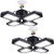 2 Pack LED Garage Lights 80W Deformable Led Garage Ceiling Lighting 8000LM E26 Daylight 6000K LED Garage Lighting Super Bright Adjustable with Beyond