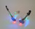 Mammoth Sales 1 Pair of LED Flashing Light Up Party Guitar Glasses Shades -Green-
