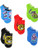 Fortnite Big Show Low Cut Socks  5 Pair Pack  Multi  9-11 Boys -Shoe 4-10-