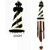 Chesapeake Bay 43 Carved Lighthouse Windchime