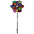 In the Breeze 2691 13 Inch Double Wind Colorful Spinner for Your Yard and Garden  13 Rainbow Sparkle Windee Wheelz and Flower