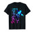 Marvel Spider-Gwen Neon Gradient Web Graphic T-Shirt T-Shirt