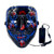 Halloween Mask LED Light Up Mask Costume Mask for Halloween Festival Cosplay Party Costume Scary EL Wire