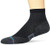 Stance Mens Quarter Sock Run QTR ST  black  Medium