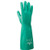 SHOWA 727-07 Nitrile Unlined Chemical Resistant Glove  Small -Pack of 12 Pairs-