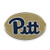 NCAA Pittsburgh Panthers Color Bling Emblem  4 x 4  Gold