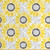 Ambesonne Yellow Fabric by The Yard  Colorful Illustration of Sun Flower with Motifs and Patterns Summer Nature Artprint  Decorative Fabric for Uphols