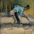Man at Work Poster Print by Vincent Van Gogh -12 x 12-