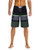 Nonwe Mens Sportwear Quick Dry Swim Trunks with Lining BlackandGray 36