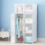 MEGAFUTURE DIY Portable Wardrobe Clothes Closet Modular Storage Organizer Space Saving Armoire Deeper Cube With Hanging Rod 8 cubes