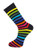 Mysocks Unisex Ankle Socks Stripe Dark Assorted