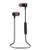 Bluetooth Headphones, Magnetic Wireless Earbuds with Build-in Microphone Sweatproof Earpiece Noise Cancelling Sports Earphones for Workout and Running (Black)