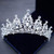 CHDHALTD Bridal Queen Tiara Crown Rhinestones Crystal Wedding Bridal Pageant Princess Tiara Crown Hair Accessories for Women CHDHALTD Bridal Queen Tiara Crown Rhinestones Crystal Wedding Bridal Pageant Princess Tiara Crown Hair Accessories for Women