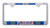 Elektroplate University of Florida Gators License Plate Frame
