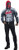 Rubies Mens Arkham Knight Red Hood Hoodie  Multi  X-Large