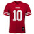 Outerstuff Jimmy Garoppolo San Francisco 49ers NFL Kids 4-7 Red Home Mid-Tier Jersey -Kids 5-6-