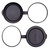 Opticron Rubber Objective Lens Covers 50mm OG L Pair fits models with Outer Diameter 60~62mm