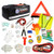 Always Prepared 125-Piece Roadside Assistance Auto Emergency Kit with Jumper Cables 125-Piece Roadside Assistance Auto Emergency Kit with Jumper Cables
