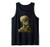 Vincent van Gogh Art Still Life Skull with Burning Cigarette Tank Top