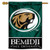 College Flags and Banners Co- Bemidji State Beavers Two Sided and Double Sided House Flag