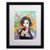Trademark Fine Art Liz by Dean Russo, White Matte, Black Frame 16x20-Inch
