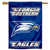 College Flags and Banners Co- Georgia Southern Eagles Double Sided and Two Sided House Flag