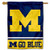 Michigan Wolverines Go Blue House Flag Banner