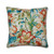 Pillow Perfect Outdoor-Indoor Botanical Glow Tiger Lily Floor Pillow  25 x 25  Floral