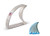 Ann Clark Cookie Cutters Shark Fin Cookie Cutter  3