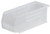 Akro-Mils 30224 Plastic Storage Stacking AkroBin, 11-Inch by 4-Inch by 4-Inch, Clear, Case of 12