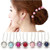 20Pcs Pearl flowers Bridal Wedding Crystal Hair Pins Clips Hair Accessories -Pink-