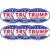 kortes 6 Pack Donald Trump Magnet for 2020 President United States  Trump Magnetic Bumper Sticker for Patriot and Election Time  Stick on Cars  Refrig