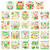 TUPARKA 24Pcs Easter Stencils Templates Plastic Drawing Painting Stencils Template Sets for Easter  Easter Crafts for Kids Easter Gift Party Bag Fille