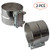 4 Inch Exhaust Clamps Stainless Steel Muffler Band Clamp for 4 Inner Diameter to 4-5 Outer Diameter Turbo Downpipe Tip Exhaust Pipes Connection -2