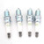 SEEU AGAIN Iridium IX Spark Plugs BKR6EGP 7092 -4 Pack-